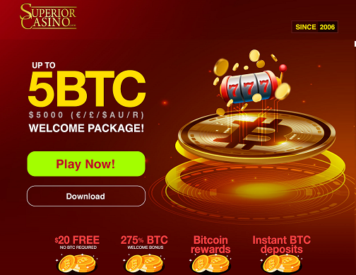 superiorshare's tweet photo. Give your audience what they want!
Up to $5000 Slots Welcome Package or Up to 5 BTC
$20 Free (All Currencies) No Deposit Required ✌️
275% Welcome Bonus with 1st BTC deposit/100%  with 1st Deposit ✌️
Reload Bonuses and more... All up to $5000 or up to 5 BTC 🍹🎰
#superiorcasino https://t.co/DrSZ2v0m1d