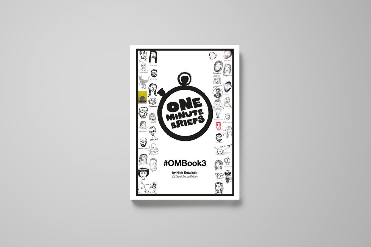 OneMinuteBriefs's tweet photo. Last chance to order the latest #OMBook3 for collection at #OMBLIVE6
Putting a bulk order in now! https://t.co/cTqk64nl0E