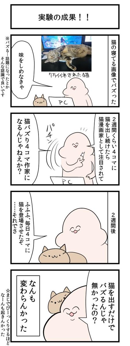 実験の成果！！ 