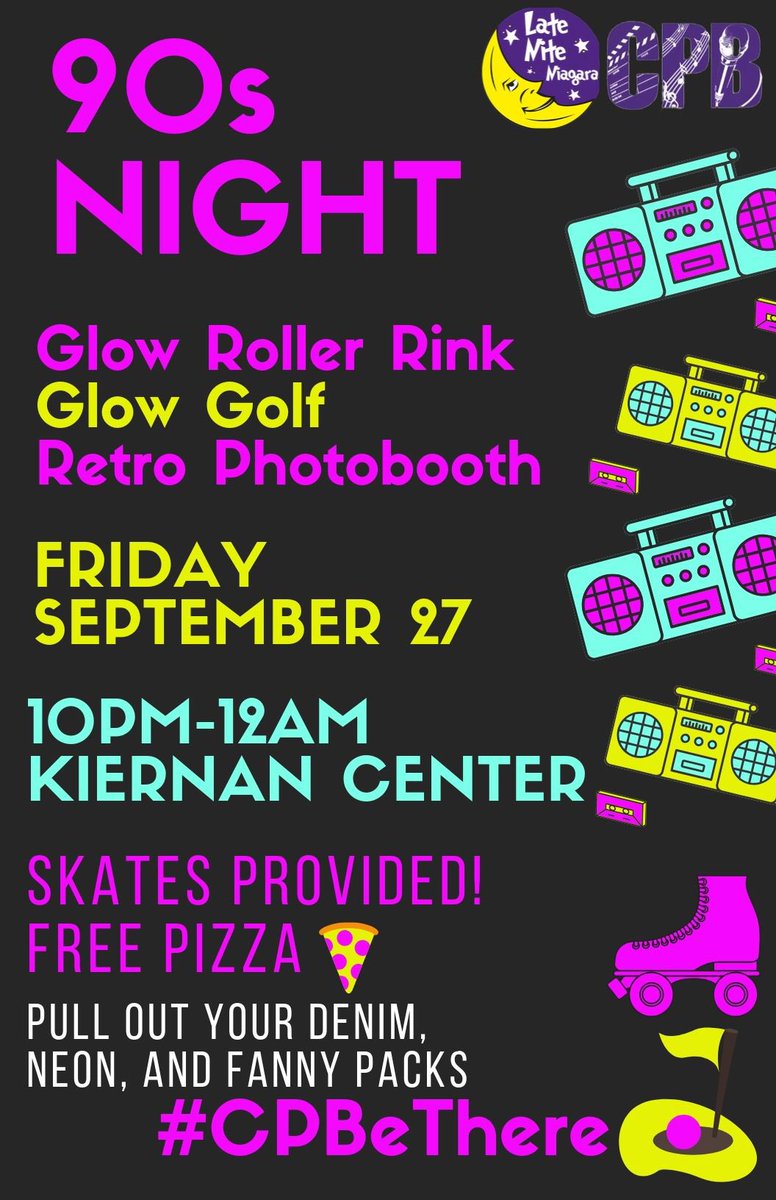 We’ve got two great (&amp; FREE) events this week‼️ Not to mention, we’ll be unveiling our NEW CPB logo at PizzaPalooza! Get excited for a fun, pizza filled week! 🍕⛳️📹
