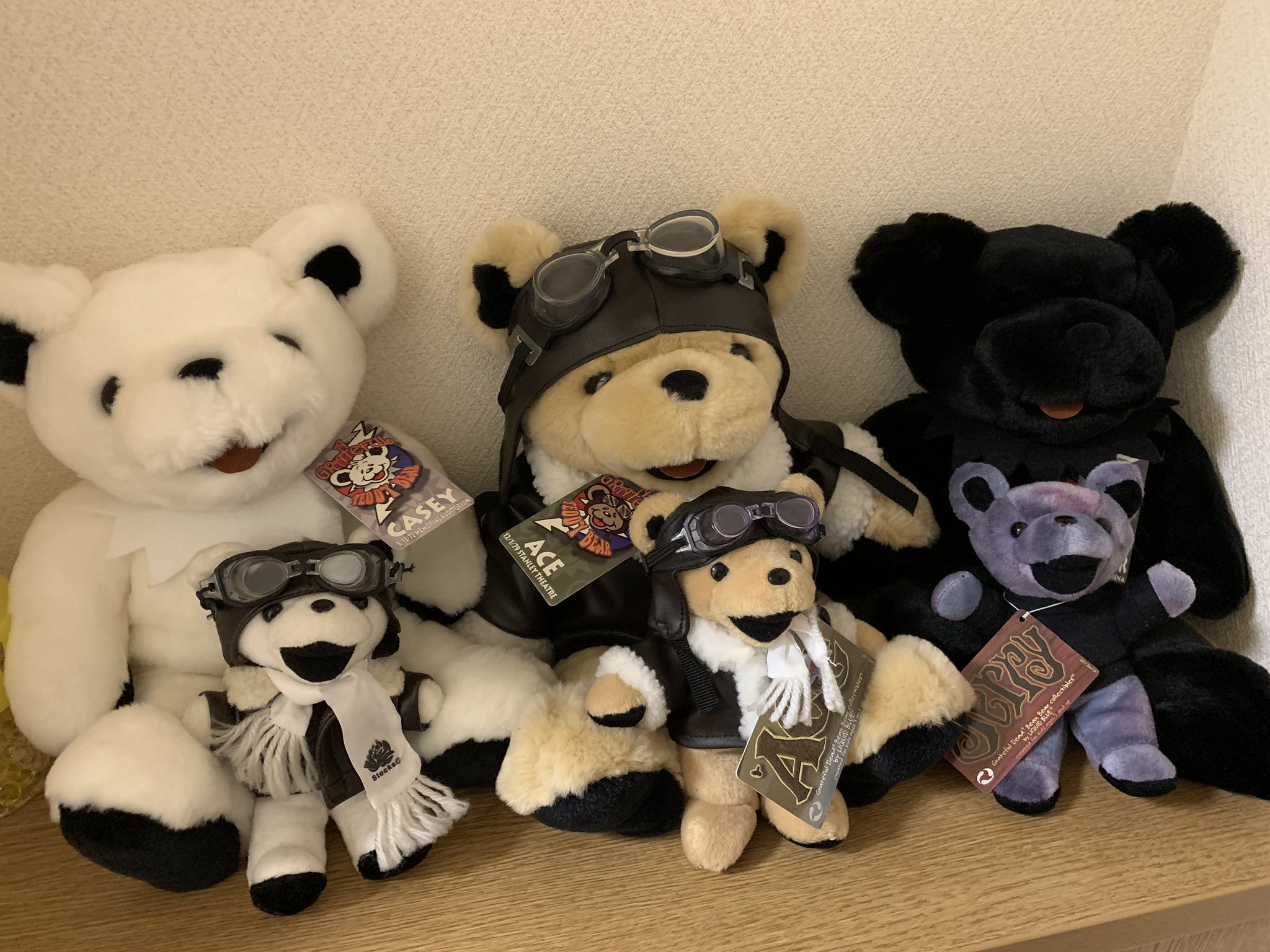 デッドベア Steven Smith ぬいぐるみセット デッドベア Steven Smith ぬいぐるみセット（BEAN BEAR グレート