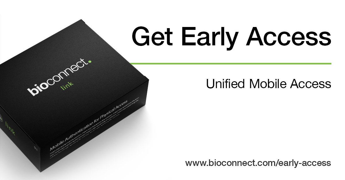 bioconnect's tweet image. Last week we launched a new solution solving #mobileauthentication for #physicalaccess! Register now and get early access to pre-ordering and product updates: hubs.ly/H0kVg920