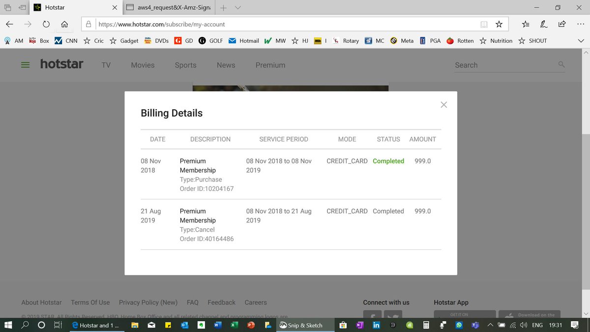 Can anyone at @HotstarPremium <a href="/STARTVIndia/">STAR TV India</a> <a href="/Disney/">Disney</a>  explain to me why a subscriber with a valid a/c is being asked to pay again b4 a/c expires? &amp; why u don't even have a customer help number on ur website?