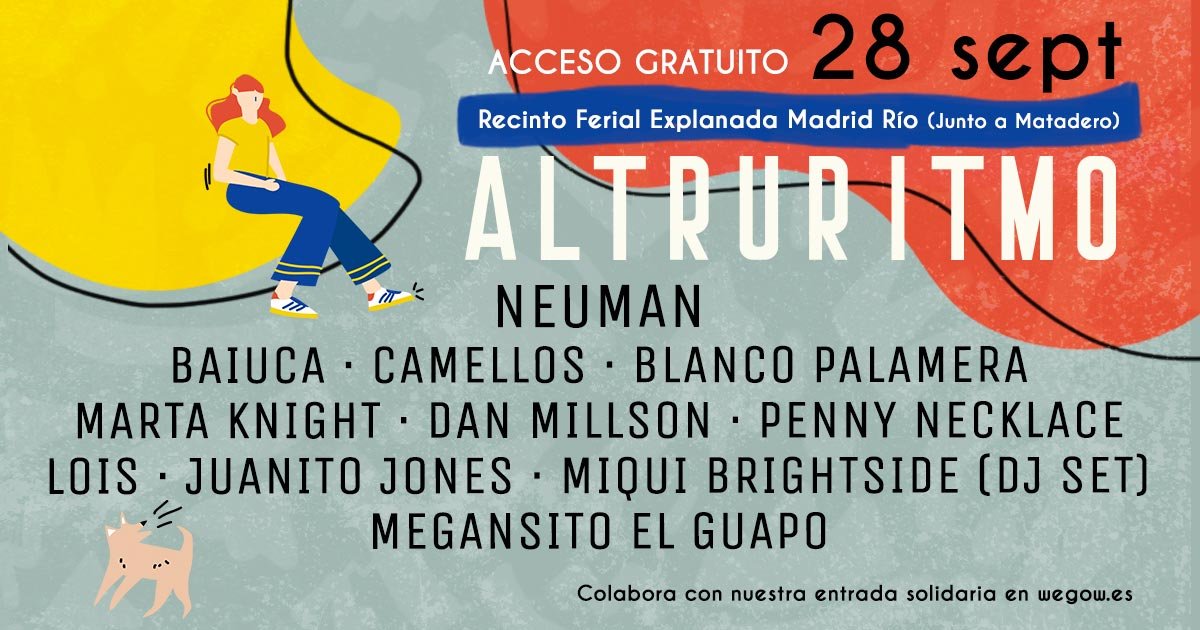 Altruritmo's tweet photo. @alondra_music Este es el cartel con todas las bandas y la info actualizada. ¡Gracias por compartir! https://t.co/6q8NlH8IBR