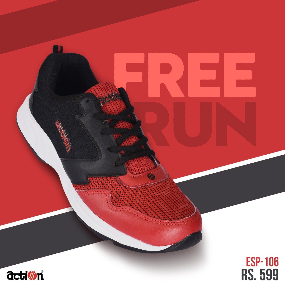 action sports shoes 599