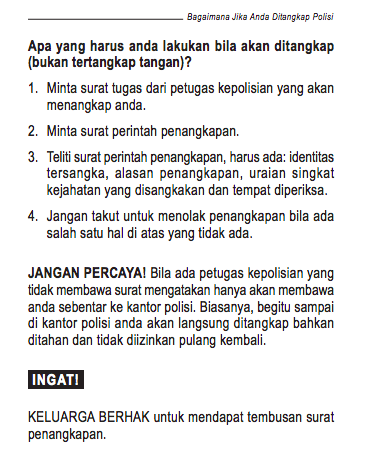 metaruang's tweet photo. Jika setelah aksi kalian didatangi petugas. Ini perlu kalian ingat ya. https://t.co/cR0l0qVyQU