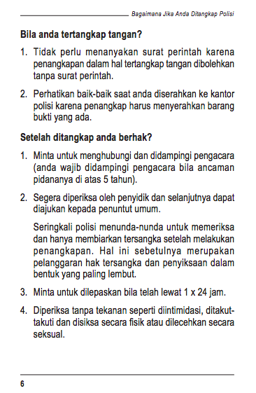 metaruang's tweet photo. Jika setelah aksi kalian didatangi petugas. Ini perlu kalian ingat ya. https://t.co/cR0l0qVyQU