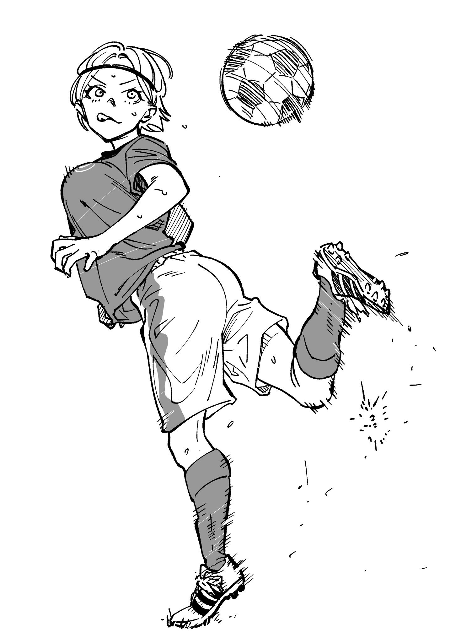 鉄一 15 女子サッカー部 朝練女子 T Co U6cnhq6jnt Twitter
