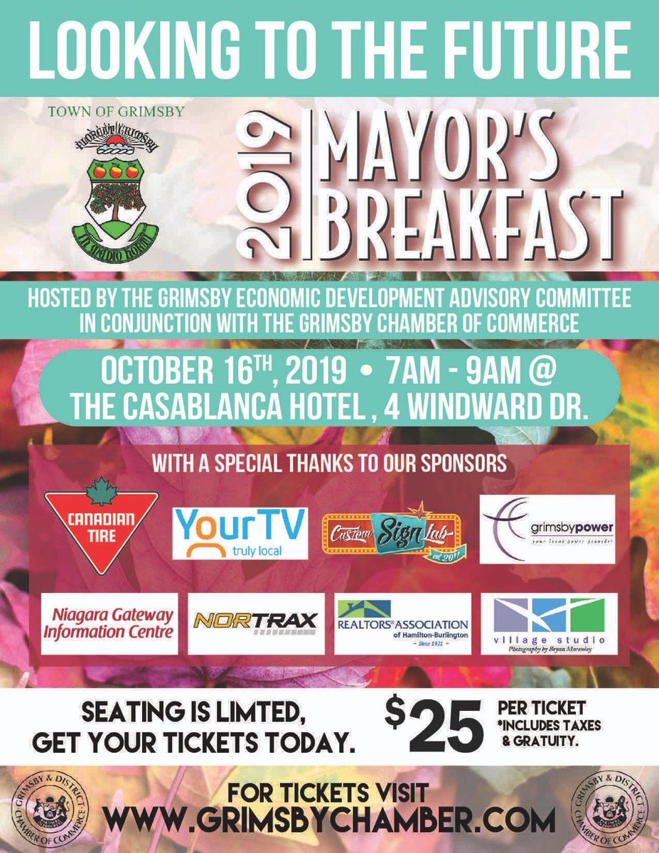 Get your tickets now for this signature Grimsby event. We're proud to be a sponsor!
grimsbychamber.com/event/2019-may…