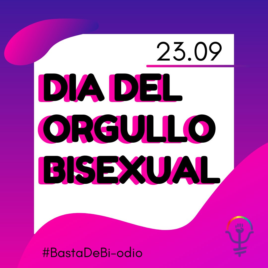 Hoy exigimos visibilizar la bisexualidad
como orientación sexual real.
Cuando decimos "bifobia" no estamos haciendo foco en el verdadero problema, que es el odio hacia las orientaciones no hetero. Entonces elegimos decir "bi-odio" para visibilizar el ataque hacia esta orientación