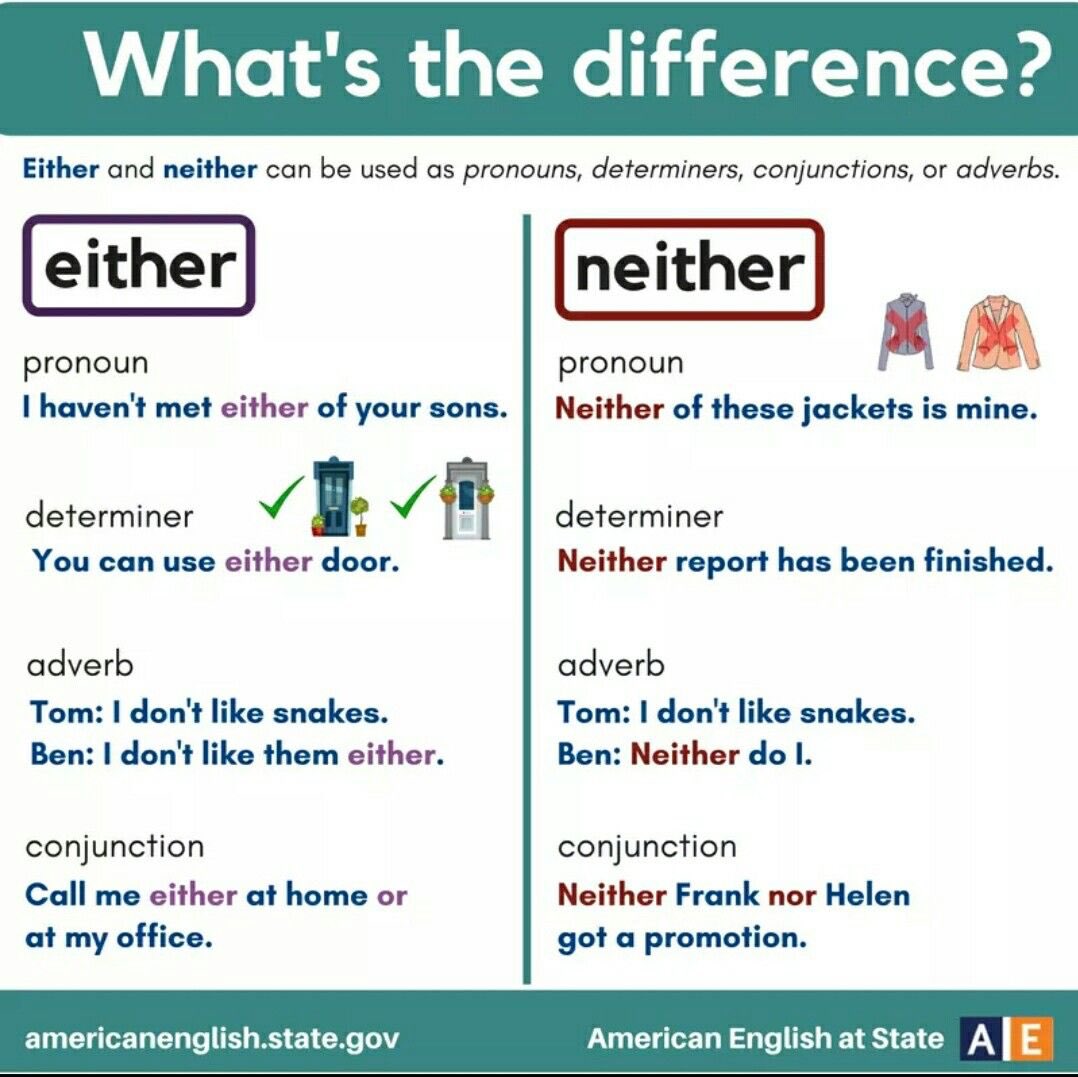 Either neither