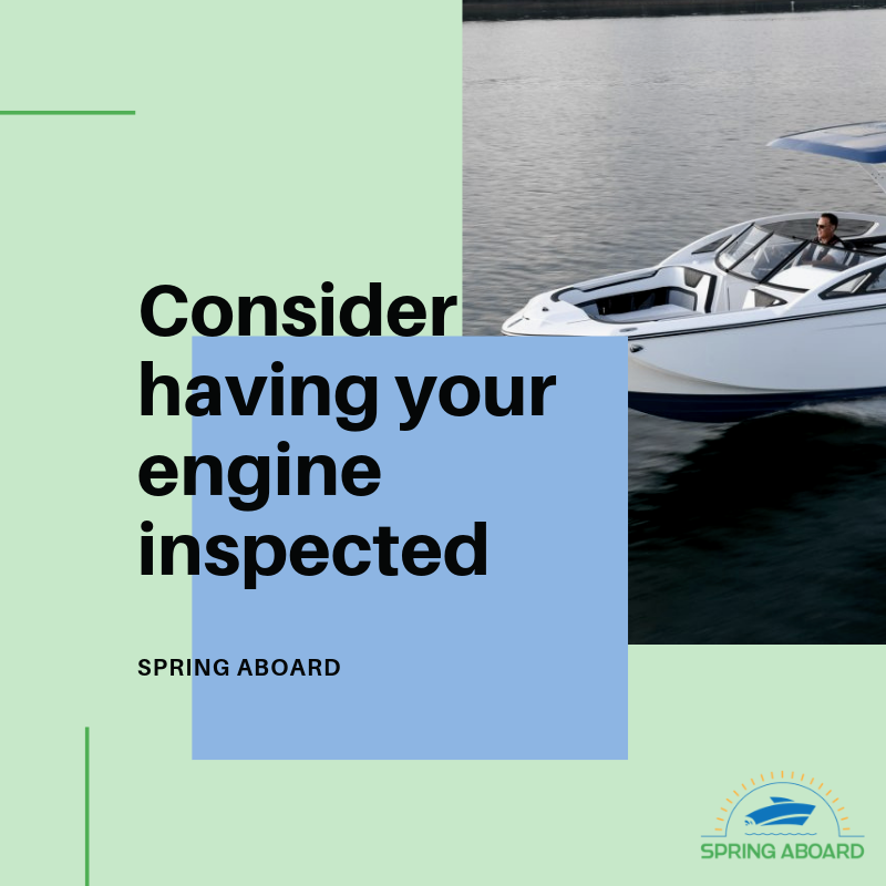 SpringAboard's tweet photo. There are many things that boaters can do to prevent potential hazards or a breakdown before the day begins. If you haven't had your engine inspected since the Spring, consider scheduling a quick tuneup. #SpringAboard https://t.co/fa4U8QDEpV