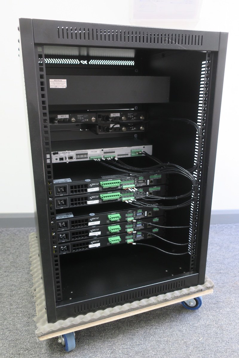 directacoustics's tweet photo. We make sure the technical end of our installations receive the same attention to detail as anything customer facing. 

Here's another equipment rack on its way out to a project for commissioning. 

#proaudio #proav #avpros #Acoustics #Noise #NoisePollution #eventprofs #eventtech https://t.co/fvxACureov