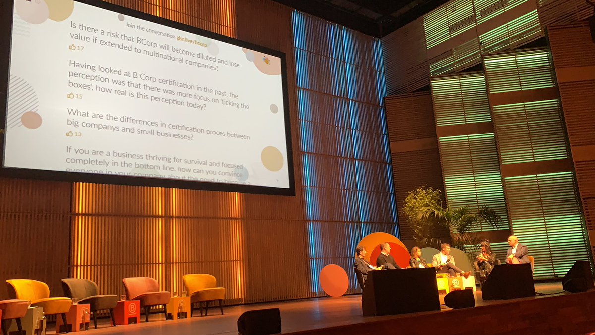 xavierpont72's tweet image. The deeper engagement of @BCorporation starts with a personal commitment...👏👏👏 by Mateo Palazzi #BCorpSummit2019 Amsterdam...@Ship2B