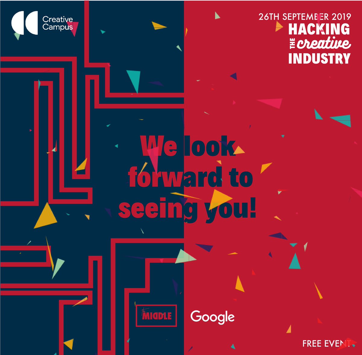 themiddleco's tweet image. Thank you soo much for all the sign ups to the Hacking The Creative Industry event! We reached full capacity and can’t wait to see you this Thursday! ✨