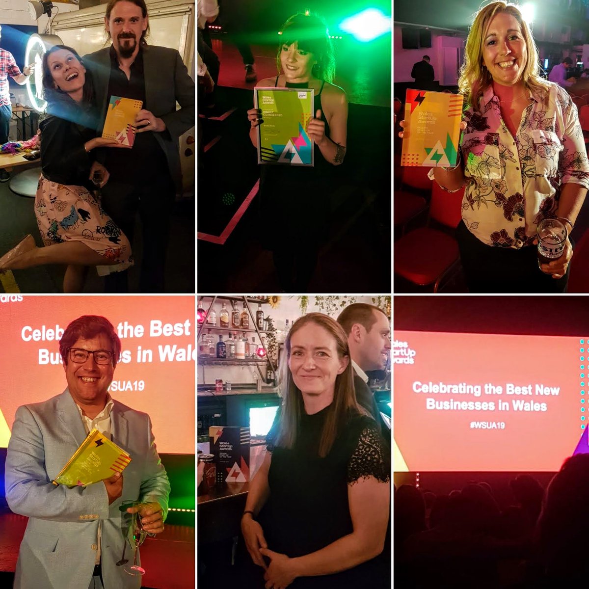 Welsh_ICE's tweet photo. Look at these beautiful @WalesStartup Awards winners! Congratulations again to @signumhealth, @YouthDevAgency, @studiohicks, @LetterboxLab &amp; @miFutureApp! It's been a pleasure working with you guys over the years! #WSUA19 https://t.co/E8qTVjt29l