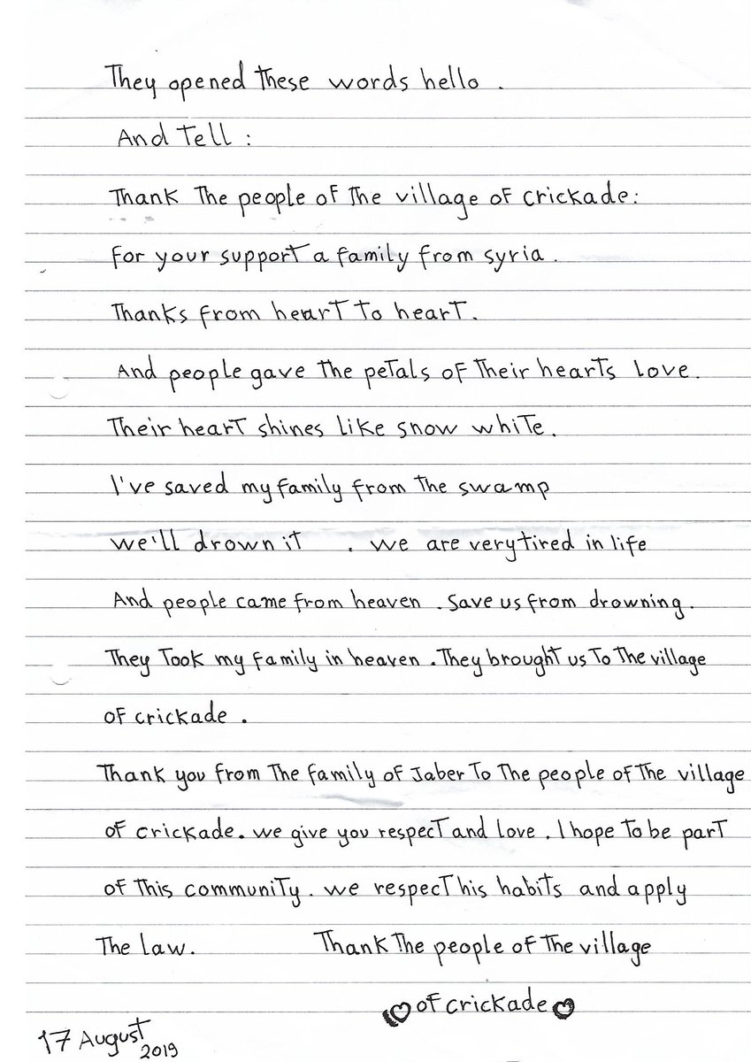 Welcome Churches On Twitter Thanks For Sharing Charisrefugees What A Beautiful Poem Showing In A Small The Impact That Communitysponsorship Can Have Https T Co Rasm5tdk1h