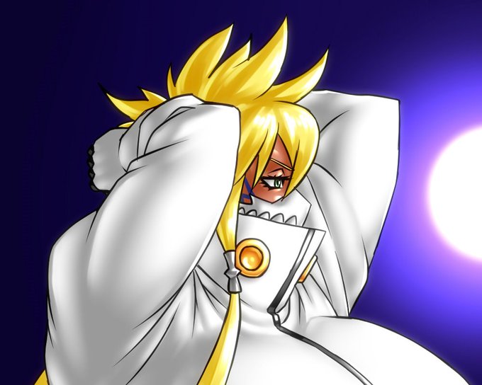 「粗チンのハリベルが腋見せポーズで巨根のミラ・ローズを羨ましがっている姿」というリクエストをいただき描いてみました。 