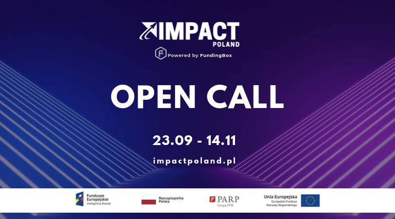 FundingBox's tweet photo. Today we’re launching a new #IMPACT_Poland Open Call! 🎉

Do you create solutions in energy, chemistry, automotive, construction, medical or IT industry?🙌

Don’t miss this #FundingGrowth opportunity and apply! The Open Call is until November 14 ⌛️

👇
https://t.co/hUkOT2sK54 https://t.co/K0H76EEys4