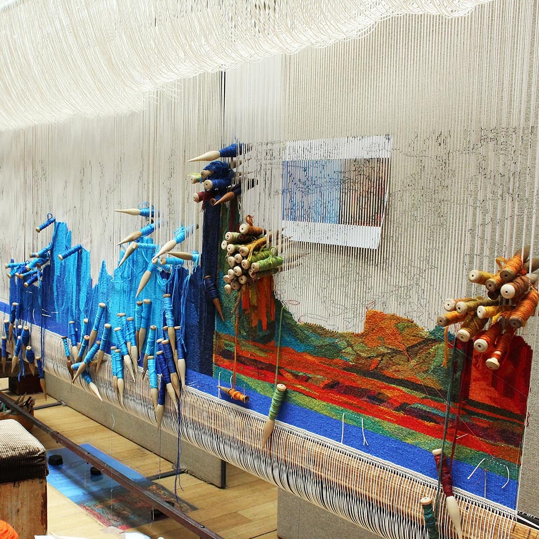 Be the first to see the incredible new tapestry created by Dovecot Studios &amp; renowned artist, Victoria Crowe. 

Hear about the magical creation of this piece from Dovecots Master Weaver Naomi Robertson: ow.ly/tNlx30pAxm2