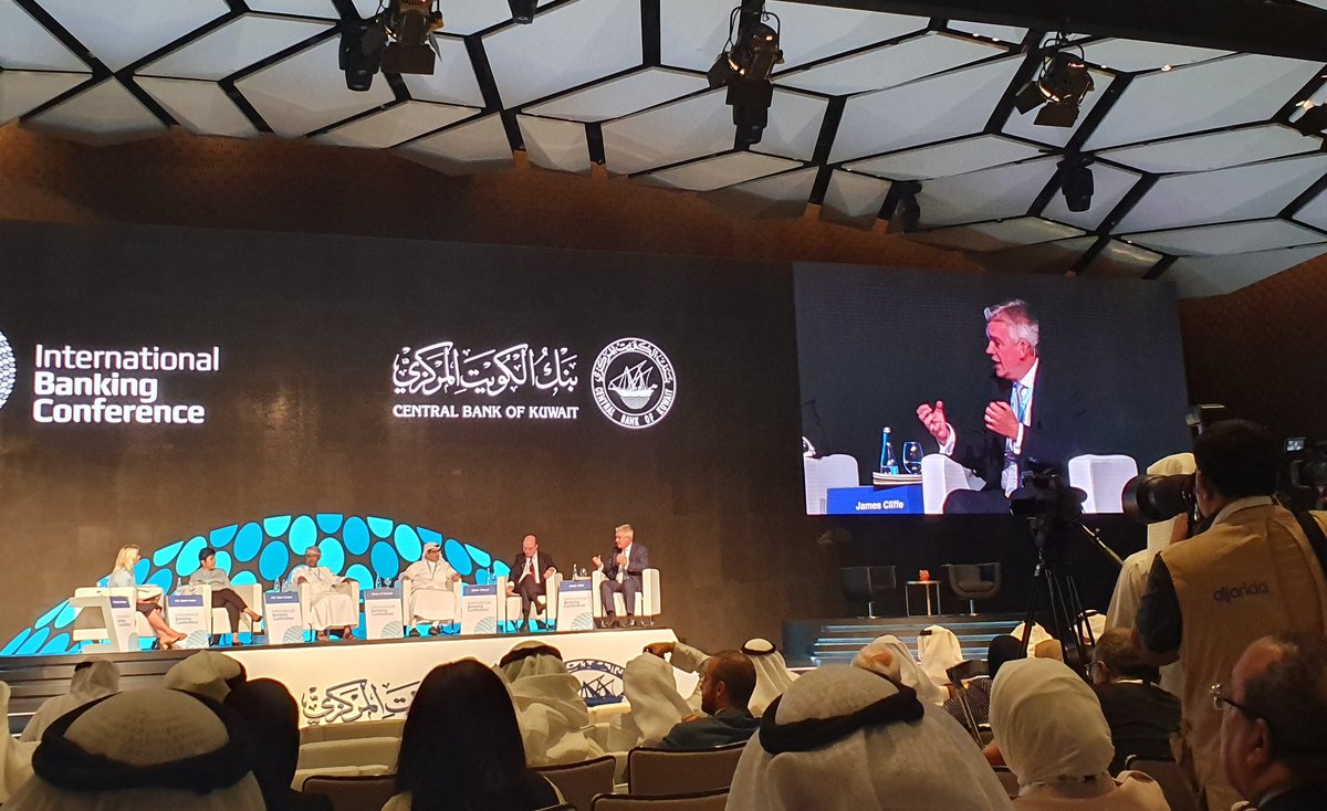James Cliffe, Managing Director, Europe &amp; MEA at <a href="/Refinitiv/">Refinitiv, an LSEG business</a> discussing what aspect of the traditional banking model is in most urgent need of change at the International Banking Conference in Kuwait. #ShapingTheFuture
