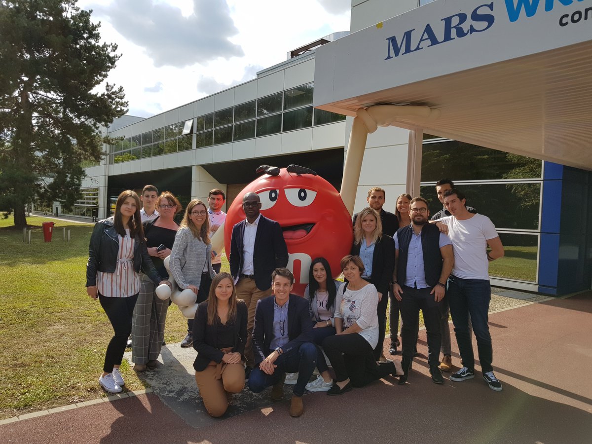 11 nouveaux #Associés de nos forces de vente ont participé à leur 2ème semaine de formation au sein de la #MarsSalesAcademy. Formation sur les techniques de vente, visite de notre usine M&amp;M’s à Haguenau et beaucoup de fun ! Rejoignez-nous 👉 bit.ly/2NVQuA4