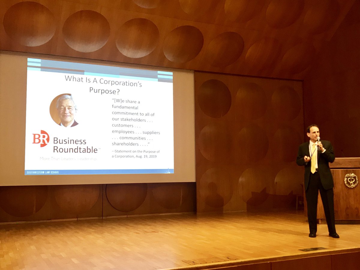 Prof Michael Dorff from Southwestern Law School, LA with a fantastic keynote on public benefit corporations and the purpose of a firm.  #acrnconferences #frap2019 #acrn <a href="/acrnoxford/">Othmar Lehner</a> <a href="/Hanken_fi/">Hanken School of Economics</a> <a href="/SouthwesternLaw/">Southwestern Law</a> <a href="/MichaelDorff/">Michael Dorff</a>