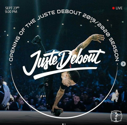 EstellePeyen's tweet photo. 🌬️ LET'S GO FOR AN AMAZING NEW SEASON ! 🌬️
On monday,september 23rd at 9.00 pm ➡️@BruceYkanji live on #justedebout instagram to present you @JusteDebout 2019-2020 season 🔥🔥
#justedebout #battleopera #redbulldanceyourstyle #bruceykanji #jdschool #estellepeyen https://t.co/zf40iEa800
