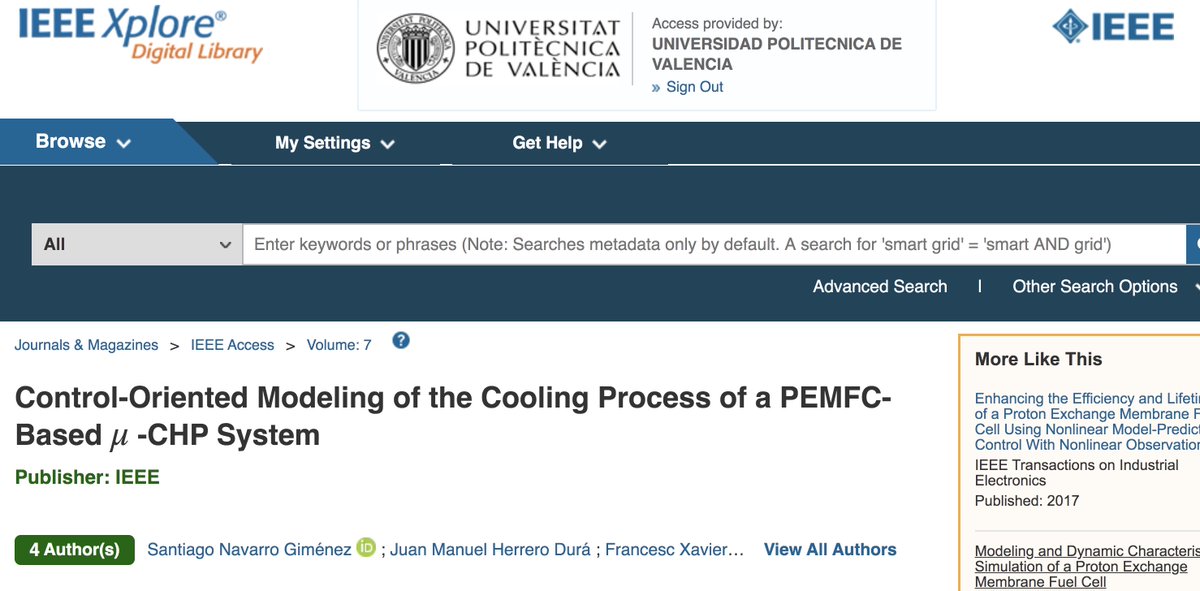 CPOHai2's tweet photo. New Paper!! @IEEEXplore Control-Oriented Modeling of the Cooling Process of a PEMFC-Based μ -CHP System #MicroCHP #PEMfuelcell #coolingsystem #modeling #dynamiccontrol #MultiobjectiveOptimization #Multiobjective @Institutoai2upv @UPV
https://t.co/izrBQ94qwn https://t.co/bYvy1wks1d