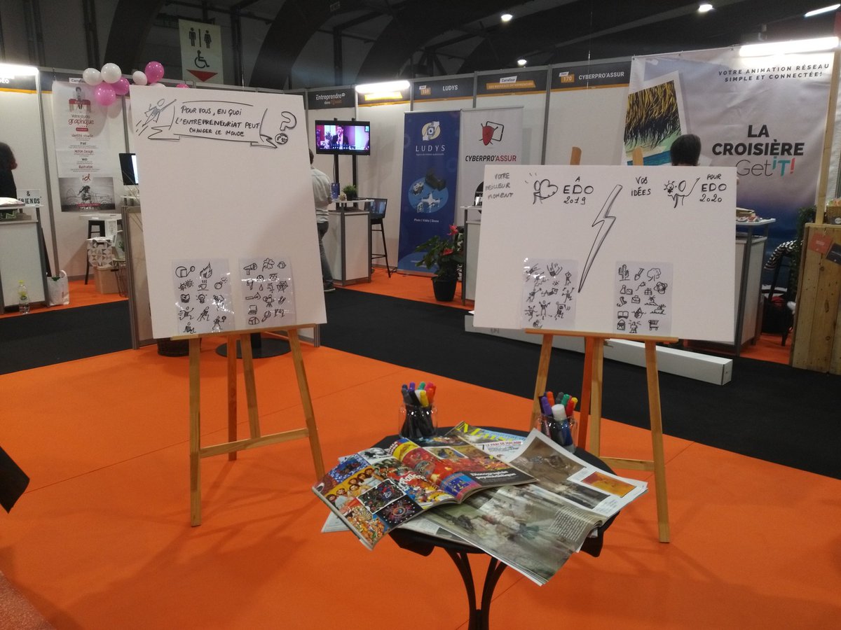Lexis_rennes's tweet photo. Devinez ou on est ? @JRCE_Bretagne entreprendre dans l'ouest c'est parti ! Retrouvez @lise_guilbert a 13h30 au carrefour des nouveaux entrepreneurs en plein milieu pour entrepren`art ! Peinture feutres et magasines a votre disposition pour créer et s'inspirer ! #participatif https://t.co/wvtR1w4Q7k