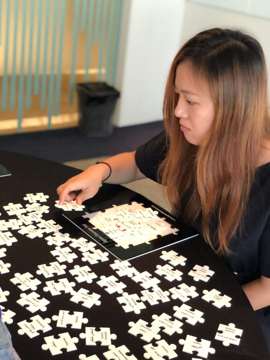 AliveWorkshop's tweet photo. What if our preferences assessment combined with board games 💭🗯🤹🏻‍♀️🧩🎲

Jigsaw Discovery Tool ❤️💛💚💙

Without questionnaire, we can still identify our behavioural preference ! A new one explaining human behaviour and communication pattern in workplace ! #jigsawdiscoverytool https://t.co/CQBPvXcVFq