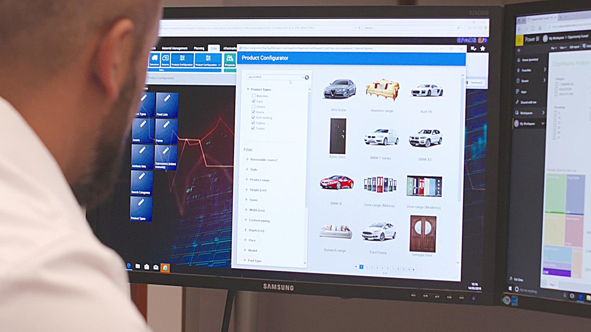 ExelComputerSys's tweet image. Configure-to order with EFACS

A sales person with relatively little knowledge of the product can accurately quote valid configurations and pricing to customers. Find out more ow.ly/hbPz50wm5wB.

#Production #configuretoorder #Manufacturing #UKmfg #Engineeringuk #ERP