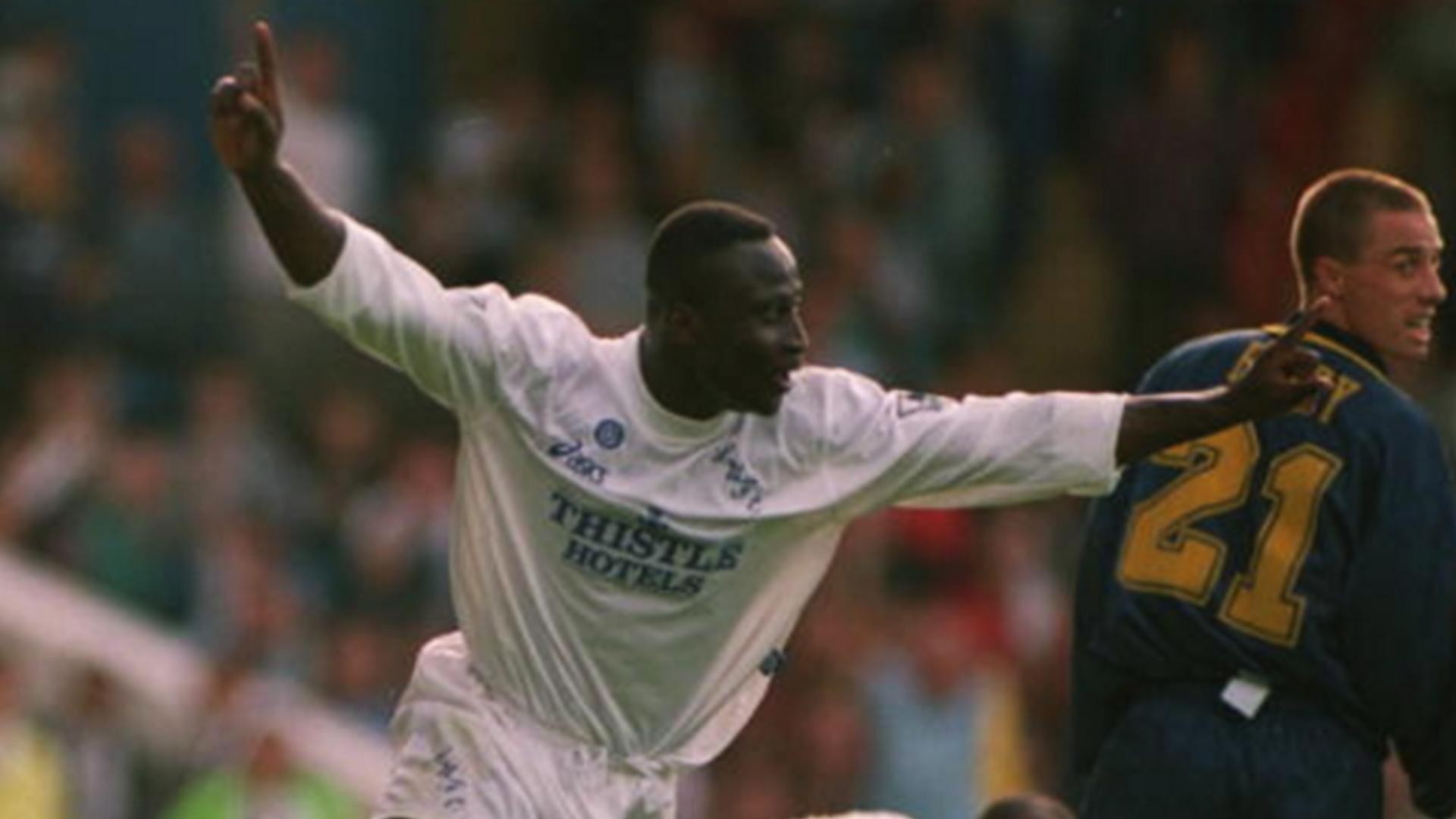 A very Happy Birthday to Tony Yeboah. Here s one of his best  goals for us. MOT    