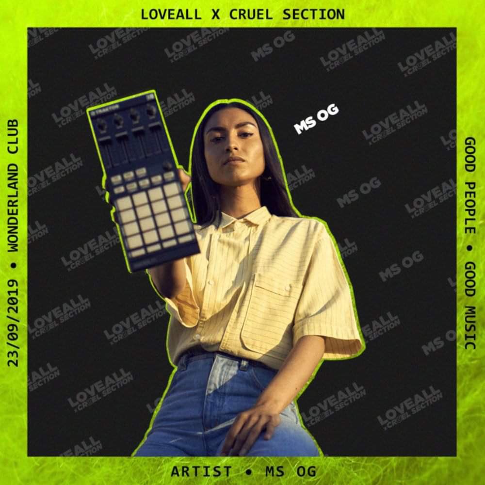 Lynn_J_LeRoux's tweet image. Tonight I’ll be opening up the HipHop at @LoveAll_Party X @CruelSection from 9pm!! The line up is too 🔥🔥come through! Yal in for a treat💥