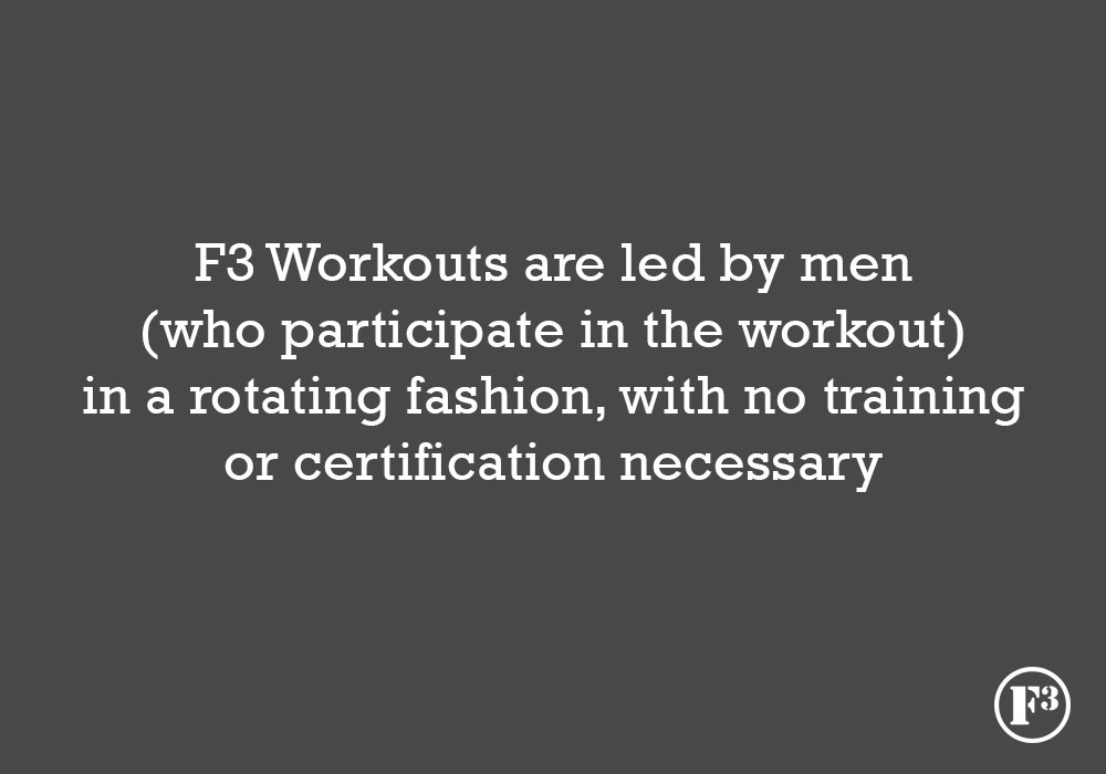 The workouts don't require you to hold a title to lead. But it starts with you...
Don't be hesitant to lead or hold back from doing good, thinking you don't "hold the proper certifications", or that you are "not as qualified as another guy".
The 4th #CorePrinciple...