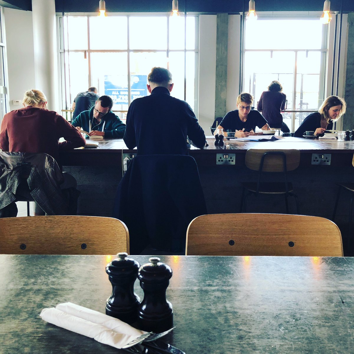 Morning coffee on the way