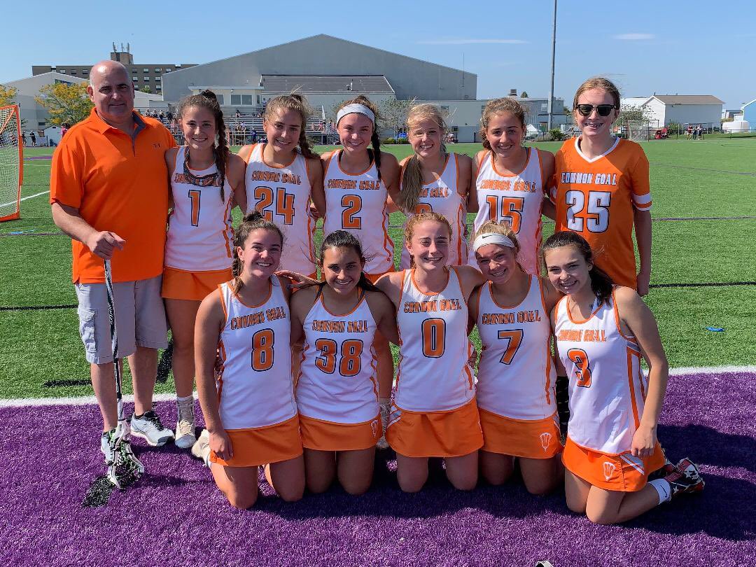 Some of our 22s at the <a href="/NiagaraWLAX/">Niagara Women's Lax</a> 7v7 wtg girls! #cglproud