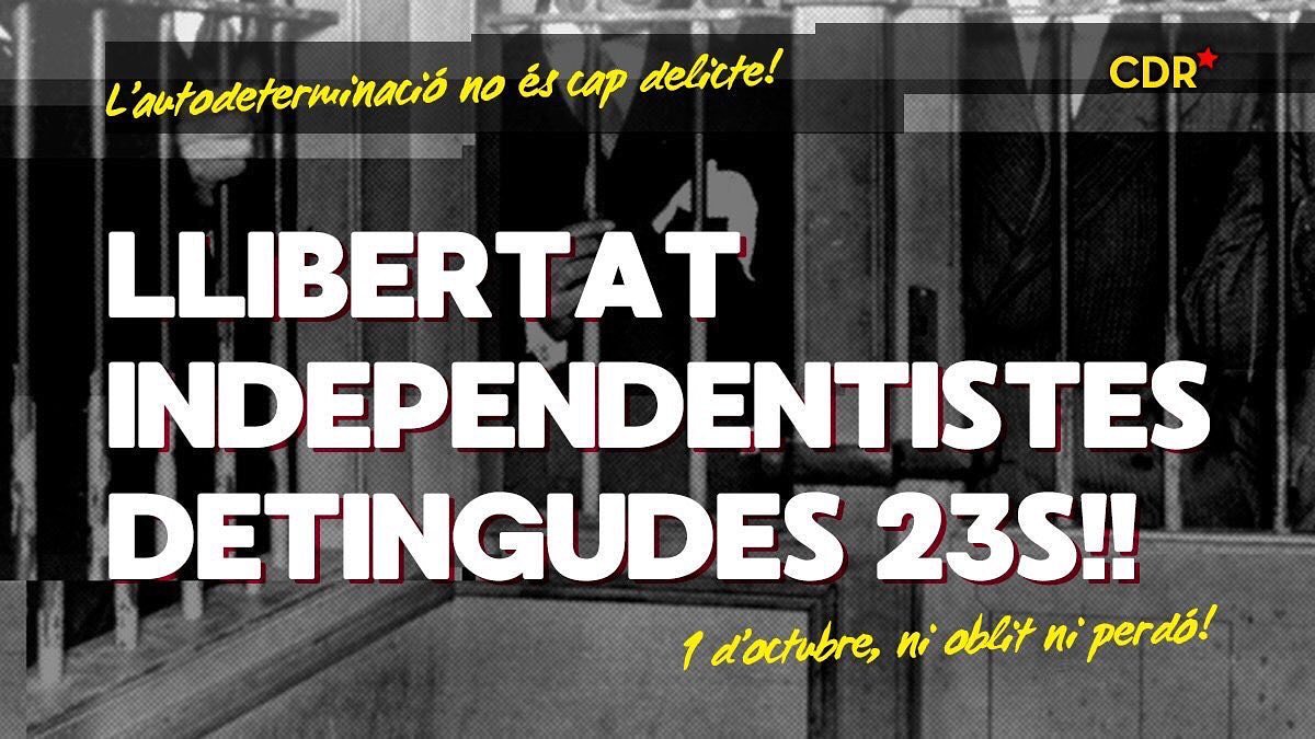 Des de la nostra assemblea condemnem els escorcolls i detencions que està fent la GC. Tot el nostre suport a les persones detingudes!! #NiUnaMés #ProuRepressió #SensePor 

👉🏽Manifestacions de suport a les detingudes arreu del territori 

#Detencions23S