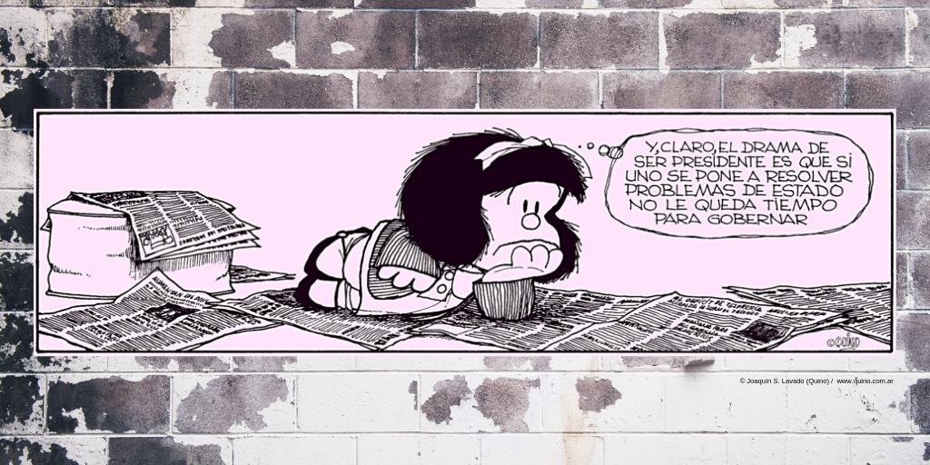 Gobernar😂😂😂😂
#mafalda #quino #cómic #leer #libros #lecturas #amoleer #leeresvivir #booklovers⠀