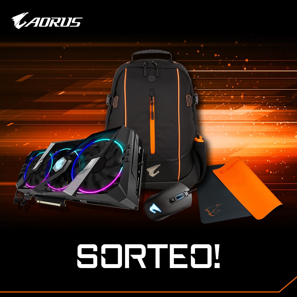 aorus_es's tweet photo. SORTEO vuelta al cole 🤗
Participa: https://t.co/iNgv8iSN3f

🔸Tarjeta Gráfica ​RTX 2070 Xtreme
🔸Ratón M4
🔸Alfombrilla AMP500
🔸Mochila oficial de AORUS

Finaliza 30/09
#AORUSProfesionalReview

🍀 MUCHA SUERTE 🍀 https://t.co/TjQaFzQMlT