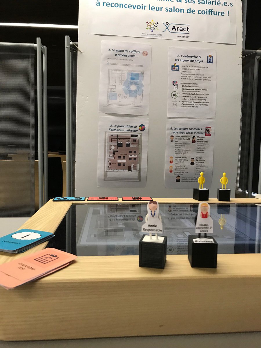 AractGrandEst's tweet image. Après votre pause dej, passez au Stand @AractGrandEst  pour améliorer vos #ConditionsDeTravail avec la #TableInteractive @anact    @GreatPlace4User