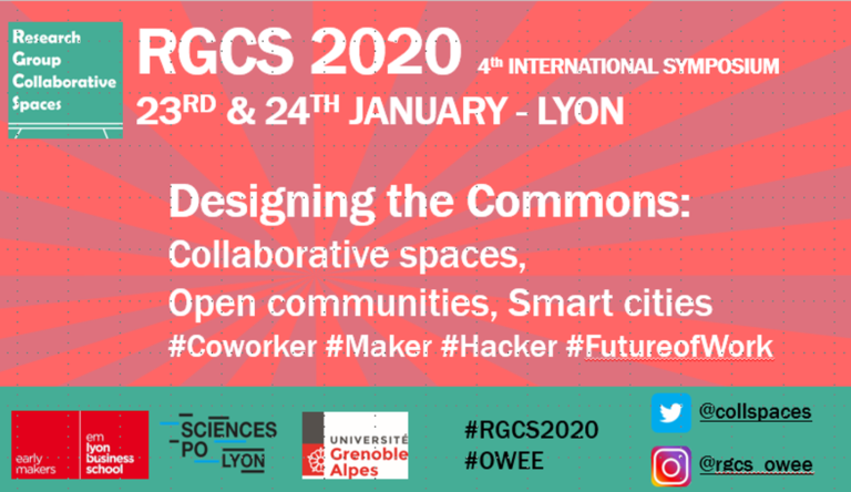 [CFP 4th RGCS Symposium]

The CFP of our next RGCS Symposium "Designing the Commons" is now on line rgcs-owee.org/symposium/symp… Join us for a new open event in Lyon about #commons #commonalization #makers #peertopeer! #RGCS2020 <a href="/sabine_carton/">Sabine Carton</a> <a href="/FabbriJulie/">Julie Fabbri</a> <a href="/DavidVALLAT/">David VALLAT</a> <a href="/fdevaujany/">François-Xavier de Vaujany</a>