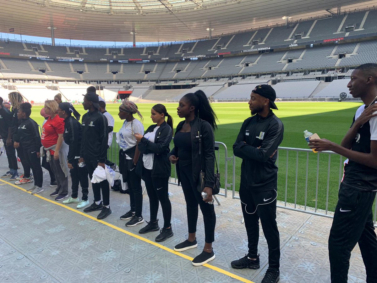 40 jeunes issus de la Mission locale d’Evry ont été sélectionné pour participer à la première édition des Olympiades « #TerresdEmploi » le 20 septembre dernier au Stade de France. 
#terredemploi #missionlocale #insertion #stadedefrance