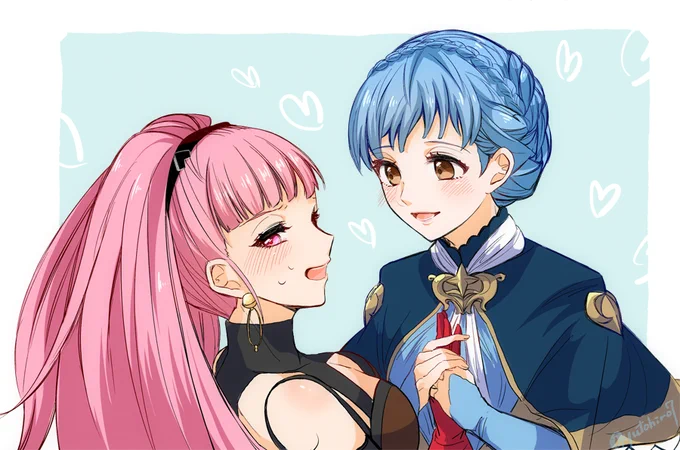 ヒルマリちゃん。学生時代と5年後(終戦後)でこのくらい変化があるとニコニコする 