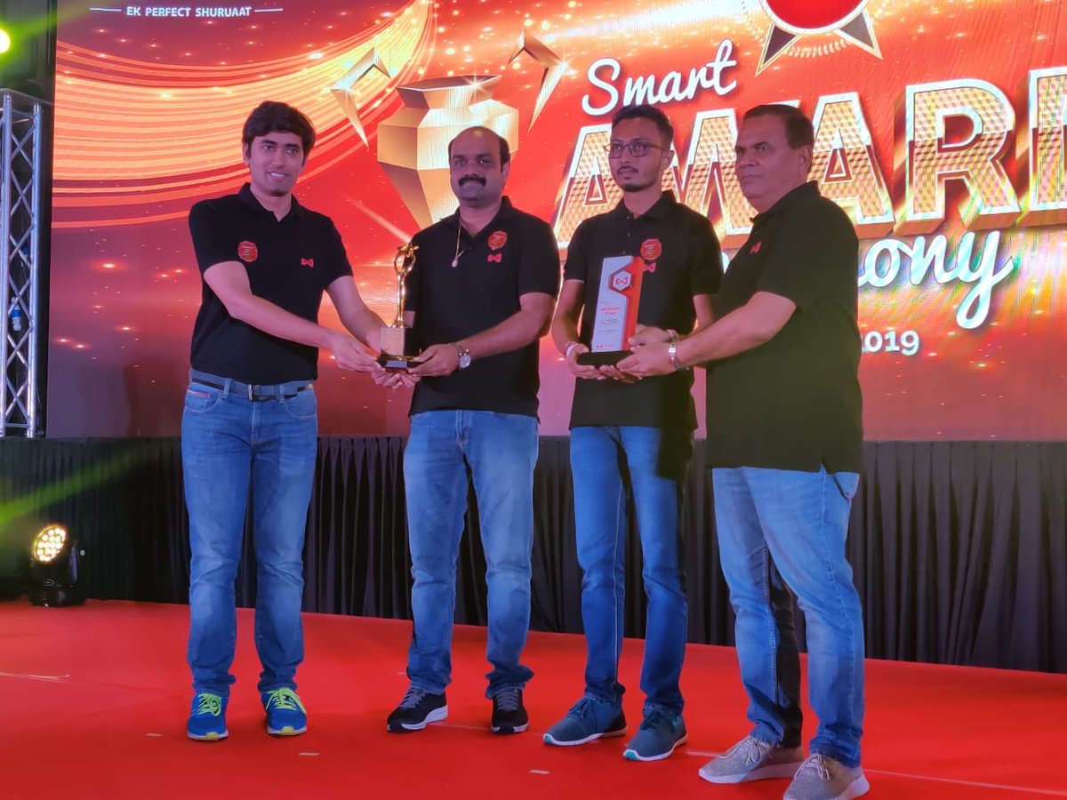 wondercement's tweet photo. The Wonder Cement Management team on the stage to present the awards to the top dealers. #SMARTADC19 https://t.co/cwmNjPaatM