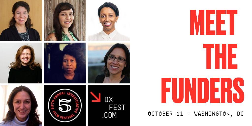 Everything you always wanted to know from funders... @DX_IFF➡️@carrielozano @IDAorg , Molly Murphy @workingfilms, Chloë Walters-Wallace @firelightmedia, @lmariahtrusty @DemocracyFund, @contextmessage @macfound, Nathalie Applewhite @pulitzercenter & Wendy Ettinger @chickeneggpics
