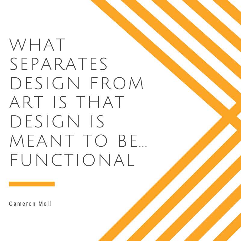 Here at Graphic Icing you often hear us say we build websites that work, not just to look pretty. I think Cameron Moll sums this up perfectly.

#websitethatwork #cameronmoll