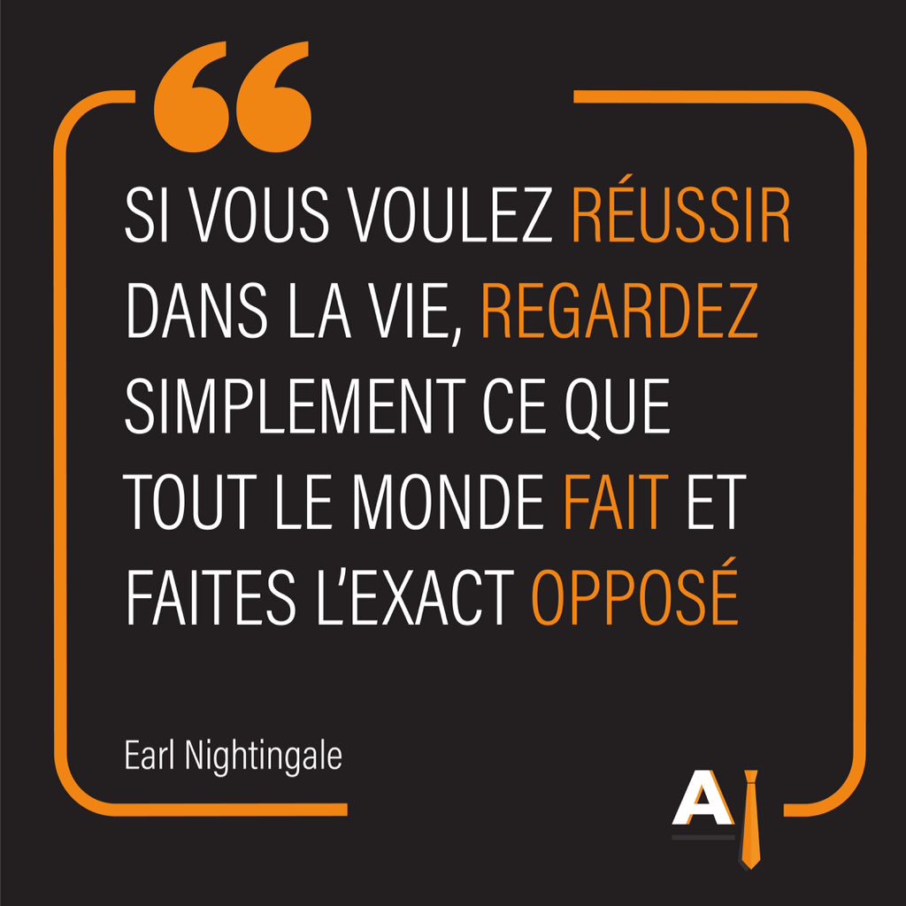Démarquez-vous de la foule et bon début de semaine Akilistes 🤓 #inspire #connect #empower