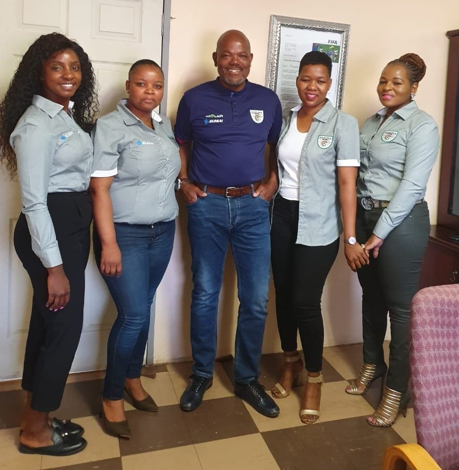 Baroka Football Club On Twitter Baroka Fc Baroka Fc Office Staff Looks Stunning From Left Pearl Granny Center Chairman Hon Khurisi Mphahlele Lethabo And Chairman S Wife Mmamphahlele Lennakemoroka Iammonflair Globaloilqualityrefined Absaprem