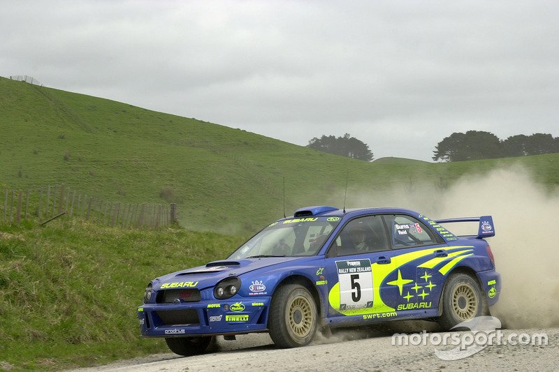 DavidWelford86's tweet photo. On the 23rd of September in 2001 Richard Burns and @robertreidwrc won the @RallyNewZealand in their @prodrive Subaru Impreza WRC S7.
Unfortunately it was to be the crew's last @OfficialWRC victory 😥🏆🇦🇺🏁. https://t.co/31hbWJeGPC